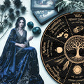 Tree Symbol Wheel of the Year Wooden Pagan Wall Decor