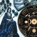 Moon Symbol Wheel of the Year Wooden Pagan Wall Art