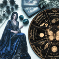 Butterfly Symbol Wheel of the Year Wooden Pagan Wall Art