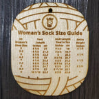 Wooden Measurement Keys Crochet Knit WPI Gauge Rulers