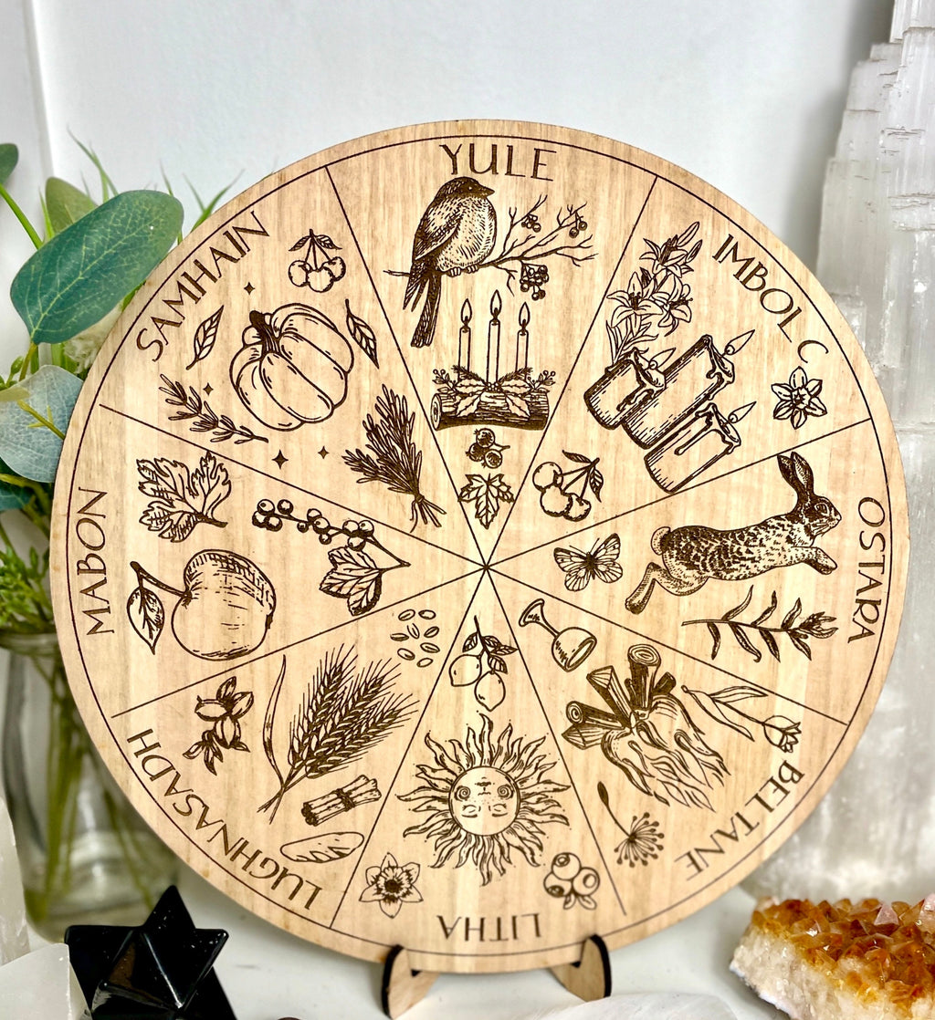 Wheel of the year board - Locally made