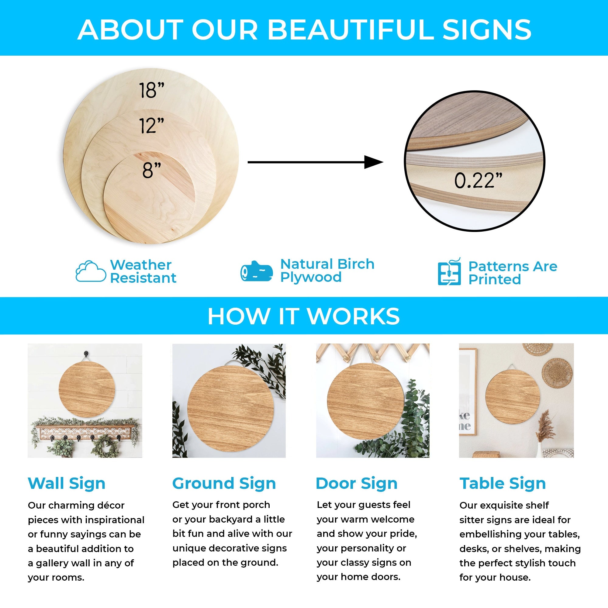 Personalized Tree of Life Wheel Of The Year Wooden Sign