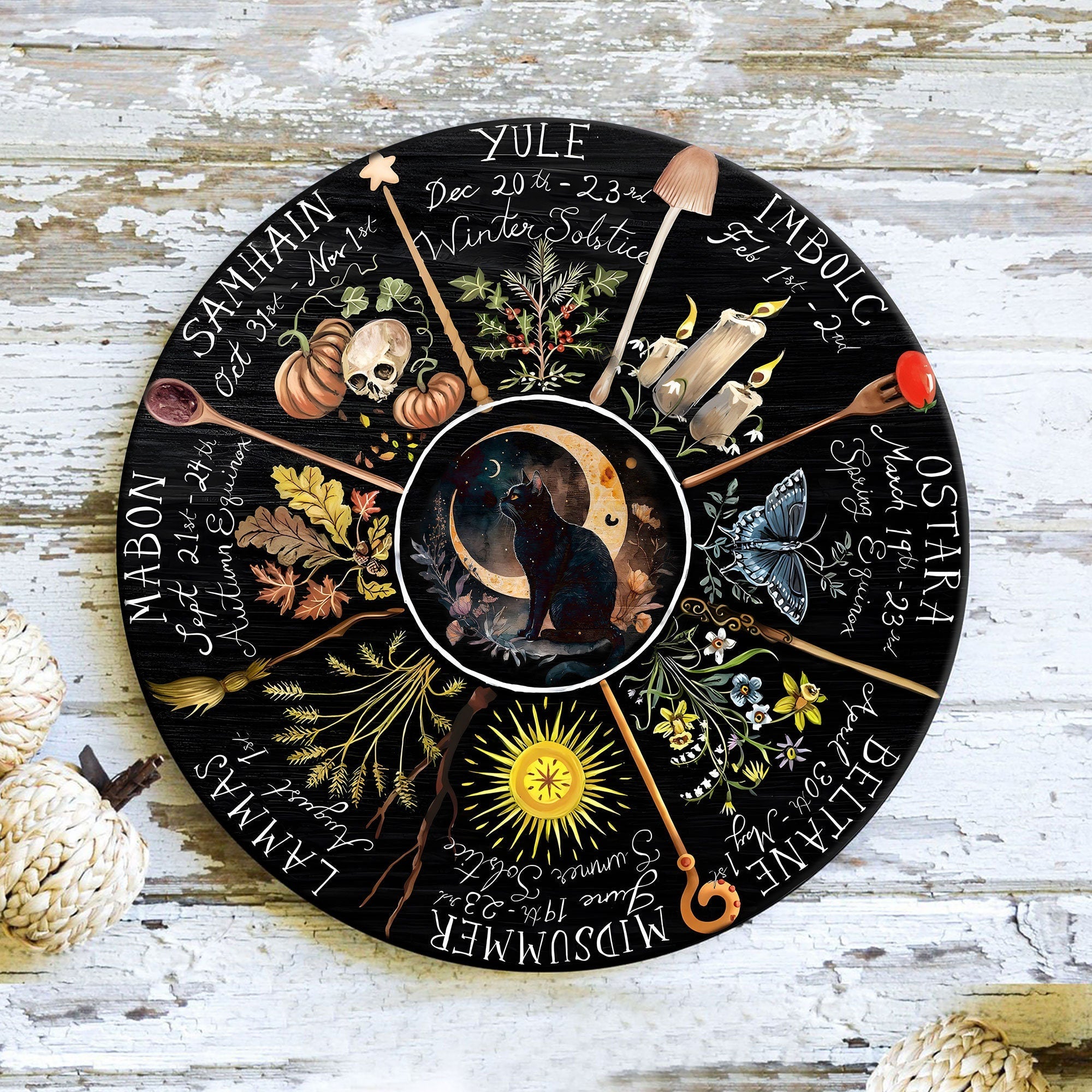 Wheel Of The Year Moon Phases