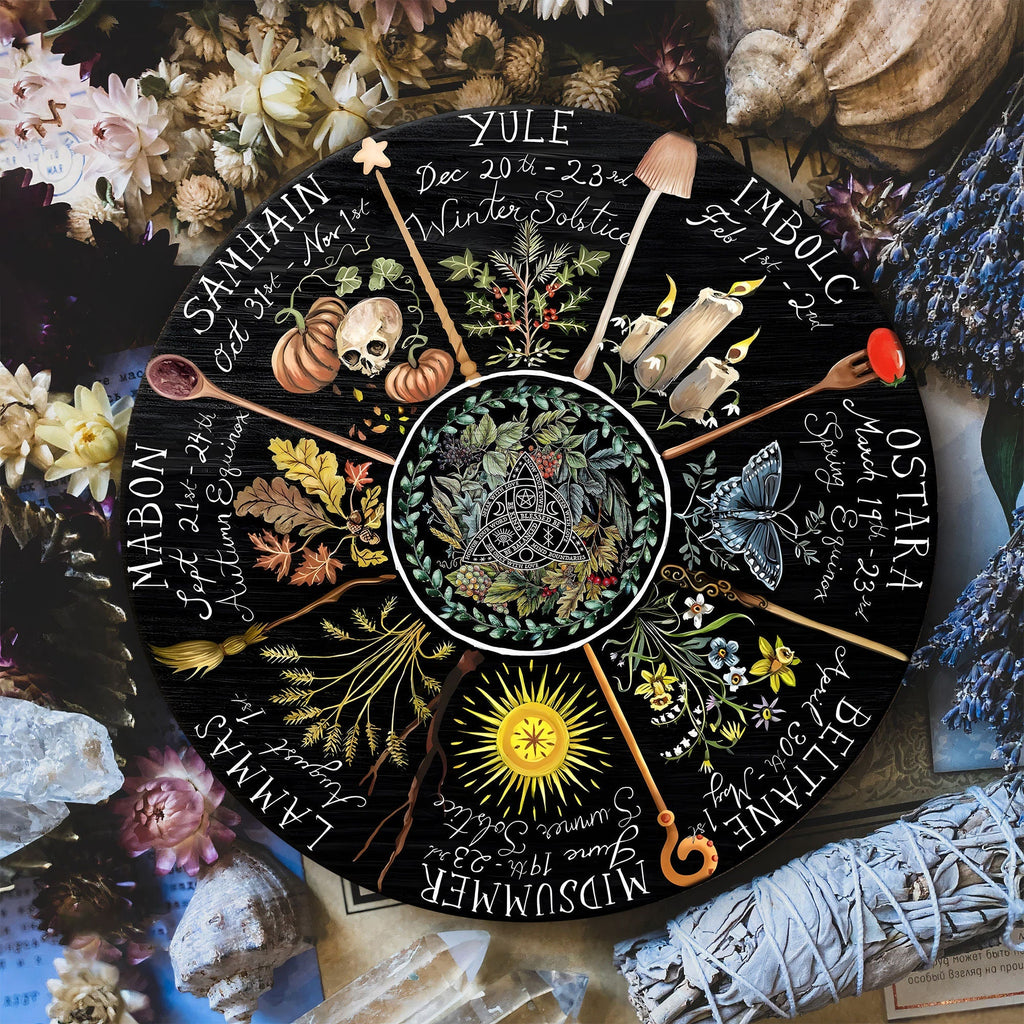 Wheel Of The Year Moon Phases