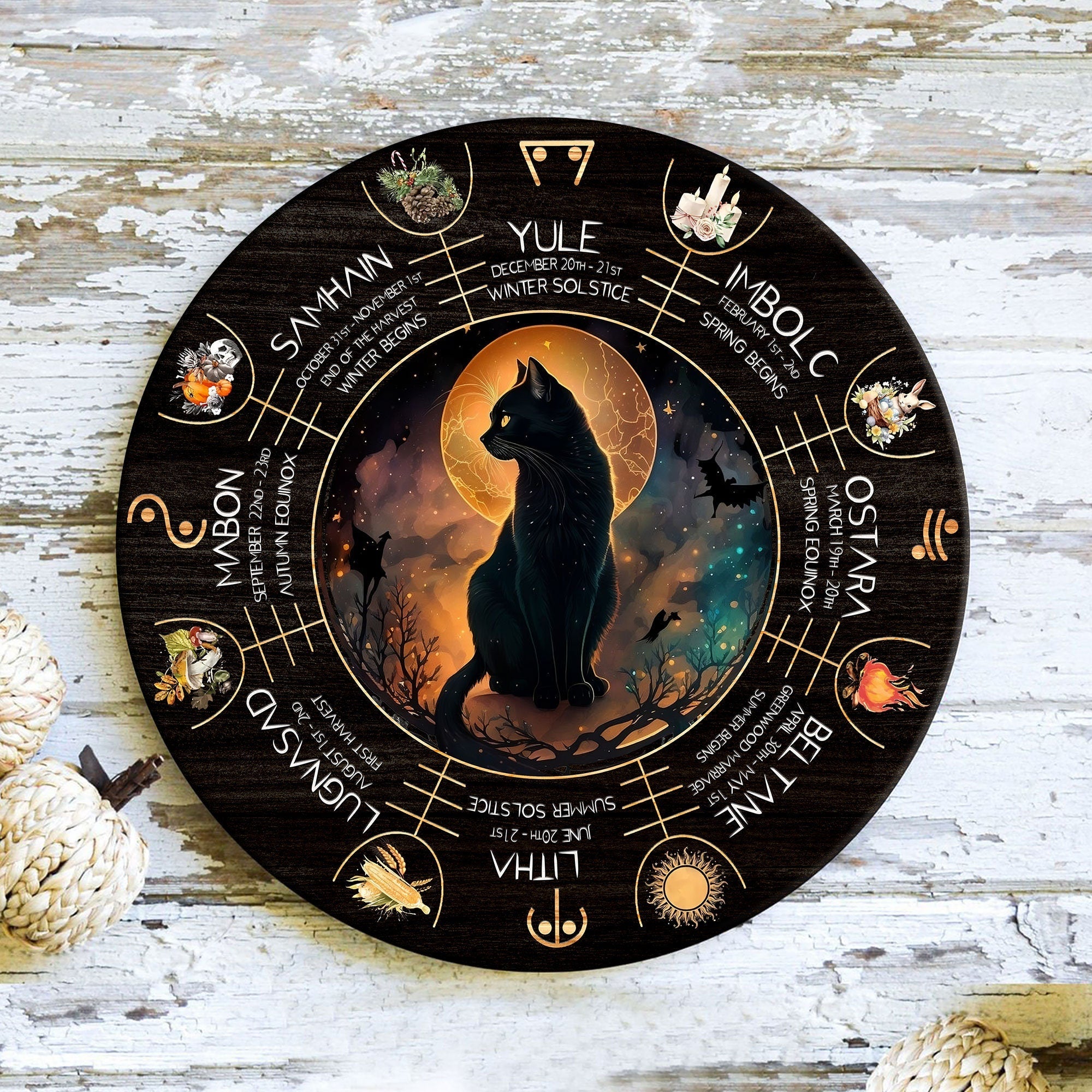 Wheel Of The Year Pagan Calendar