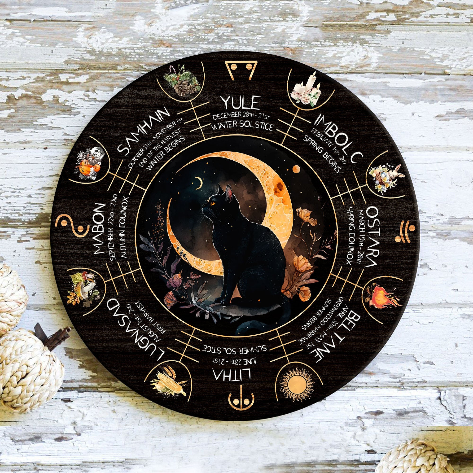 Wheel Of The Year Pagan Calendar