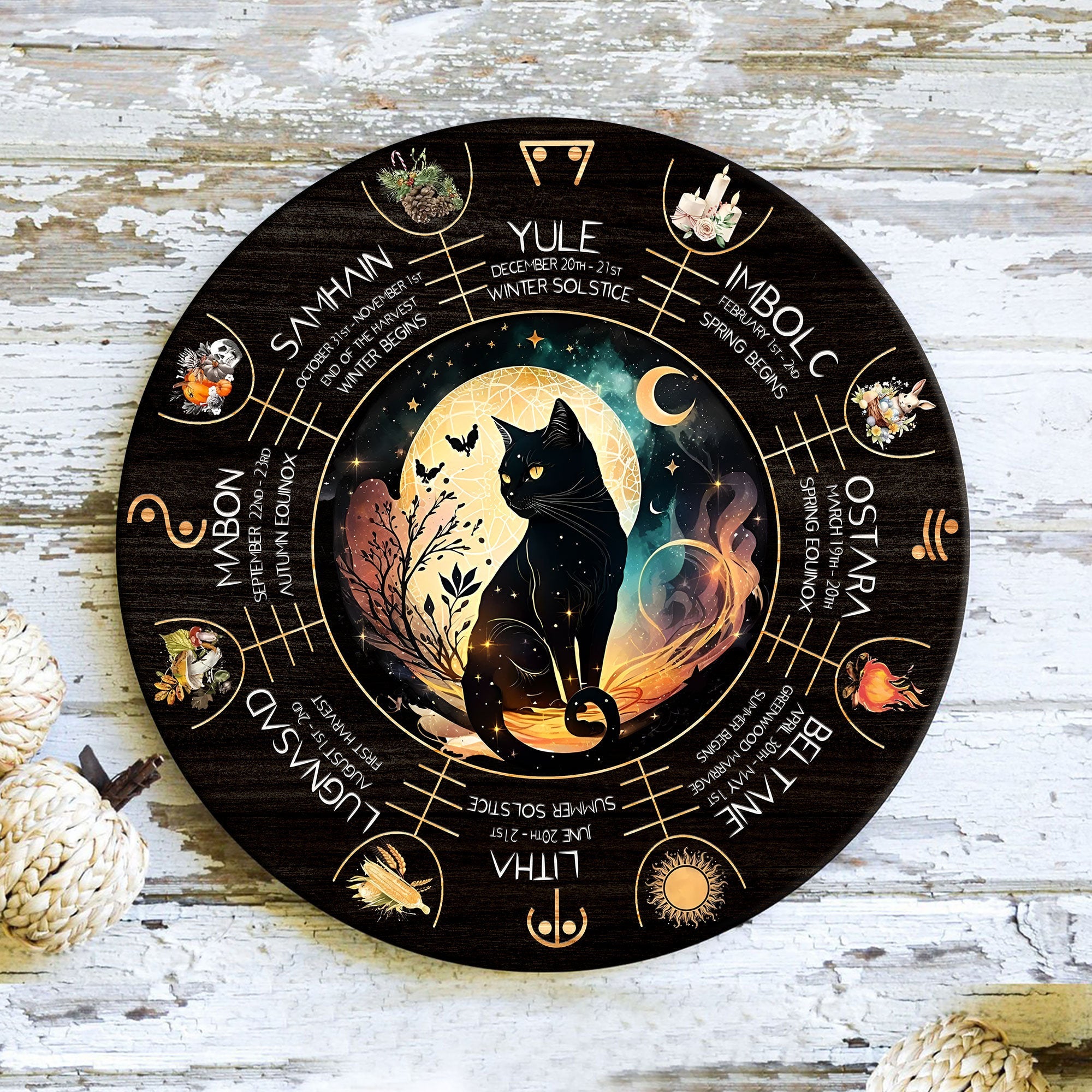 Wheel Of The Year Pagan Calendar