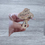 Knitting Needle Gauge - gift for knitters