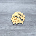 Knitting Needle Gauge - gift for knitters
