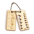 Knitting Needle Gauge - Natural Wood Ruler - Measuring Tool (G571663)